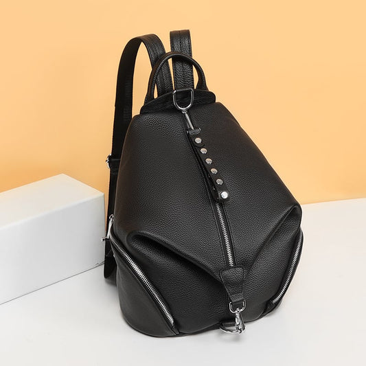 Mochila Antirrobo de Cuero Premium para Mujer