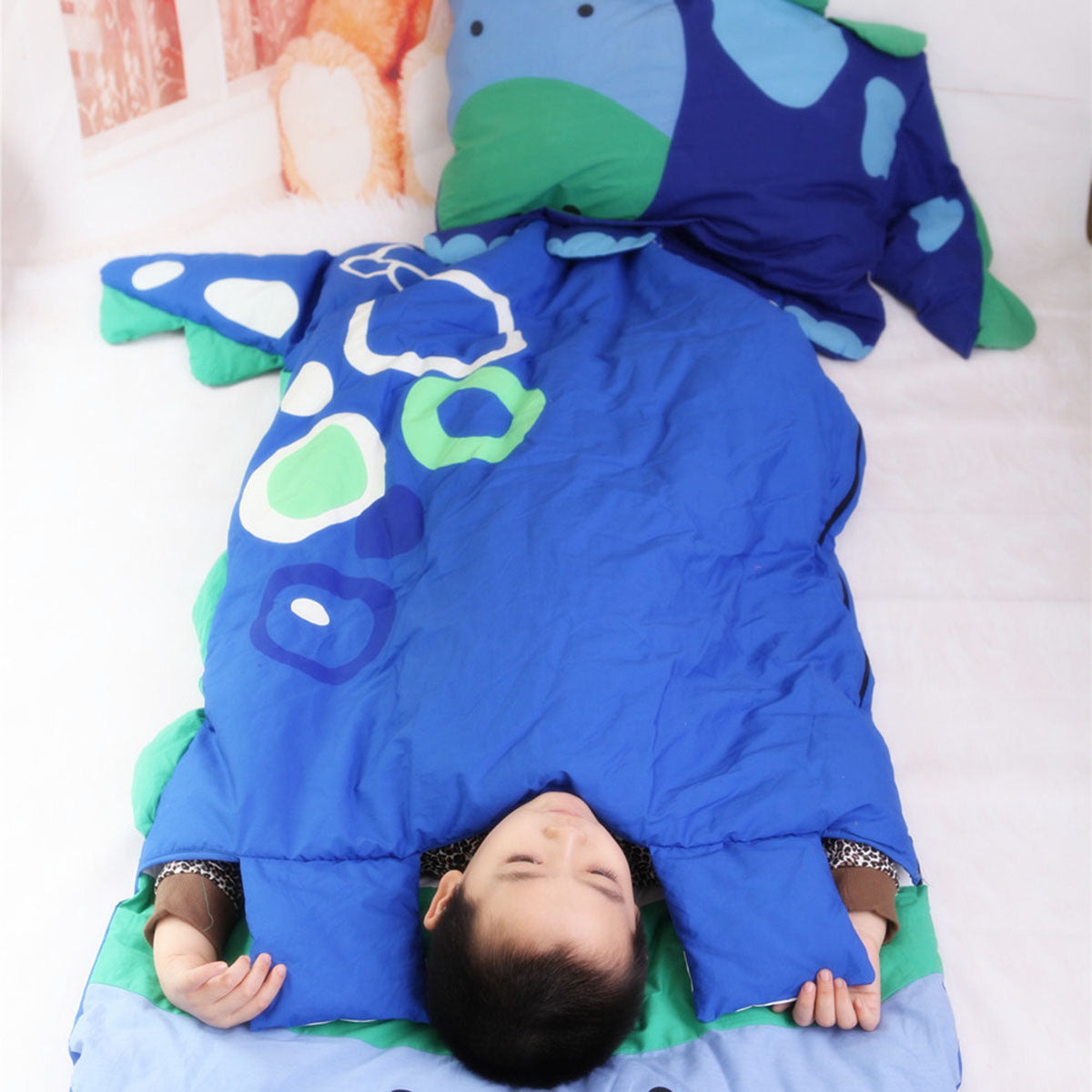 Saco de Dormir Infantil de Dibujos Animados - Bolsa de Algodón Antipatadas