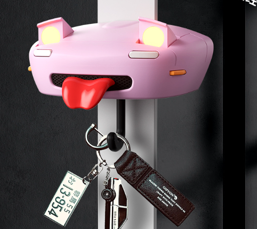 Colgador de Llaves de Pared Temático de Faro de Auto (Estilo AE86)