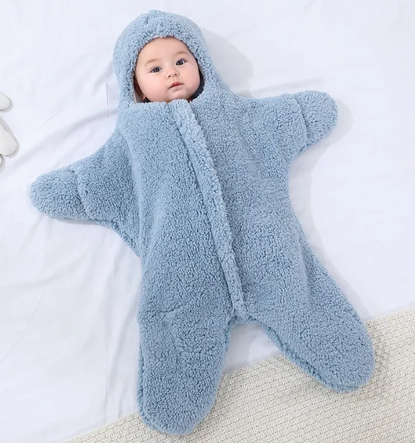 Mameluco Saco de Dormir Tipo Estrella para Bebé