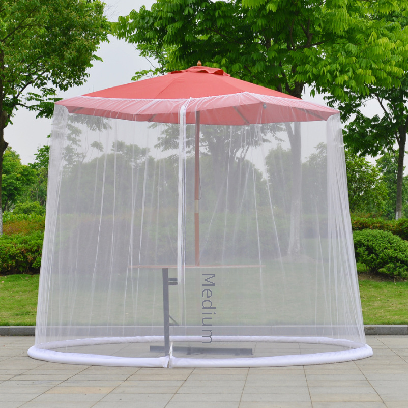 Mosquitera para Sombrilla de Patio - Sin Instalación