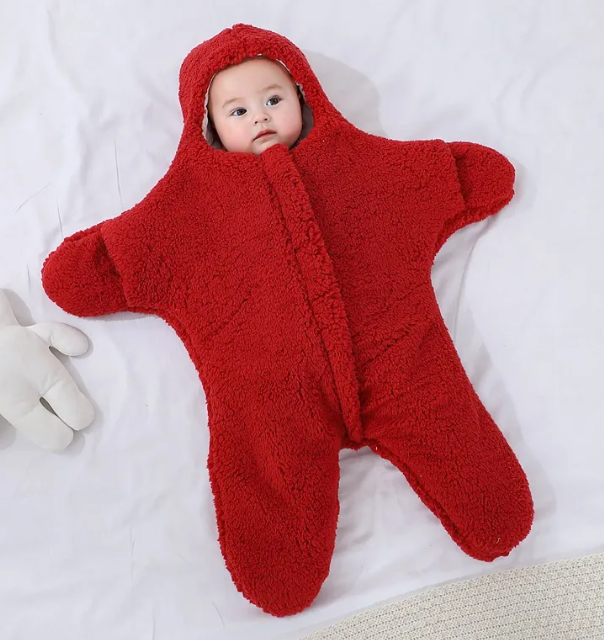 Mameluco Saco de Dormir Tipo Estrella para Bebé