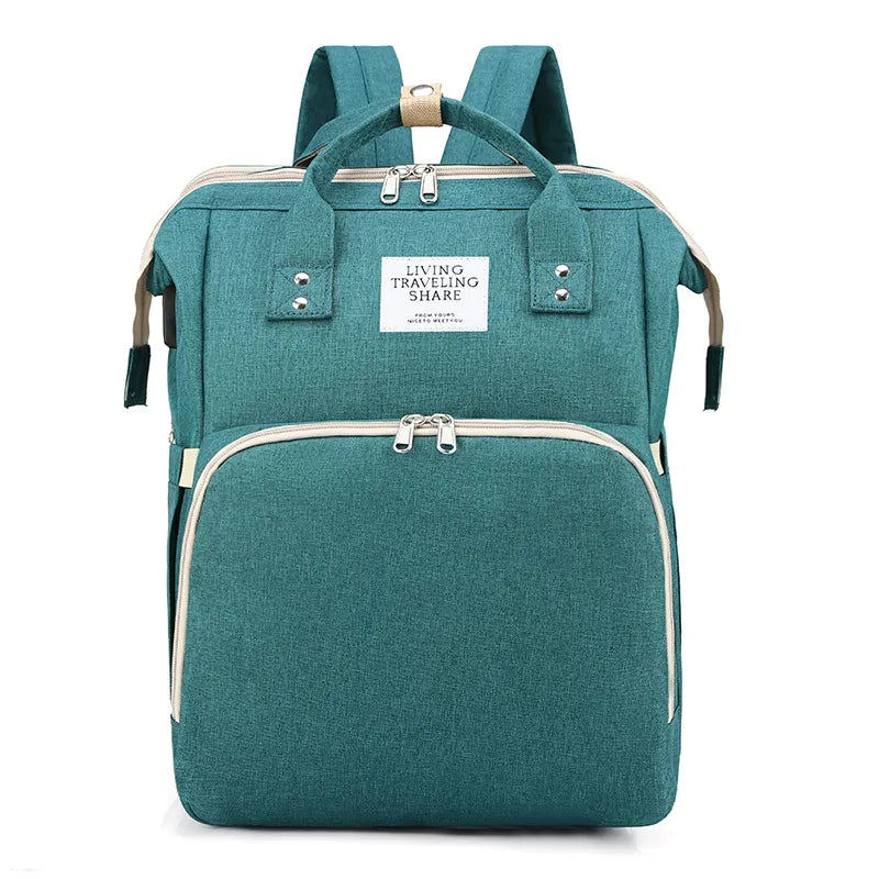 Mochila Pañalera Multifuncional de Gran Capacidad