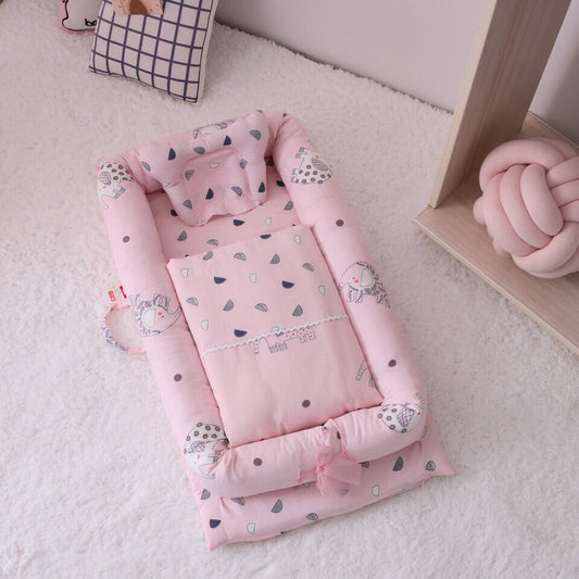 Cama Portátil Antiasustos para Recién Nacidos