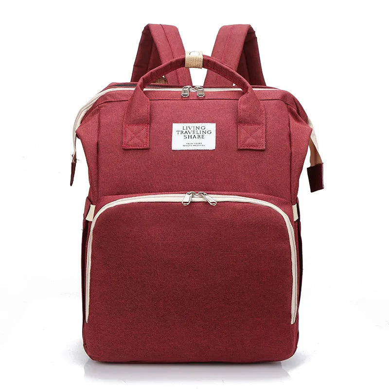 Mochila Pañalera Multifuncional de Gran Capacidad