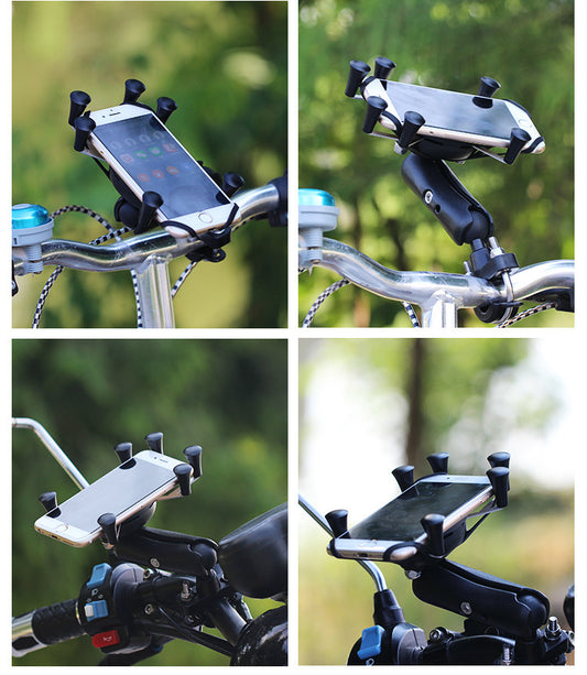 Soporte Antirrobo Universal para Teléfono en Motos y Bicicletas