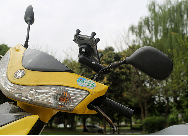 Soporte Antirrobo Universal para Teléfono en Motos y Bicicletas