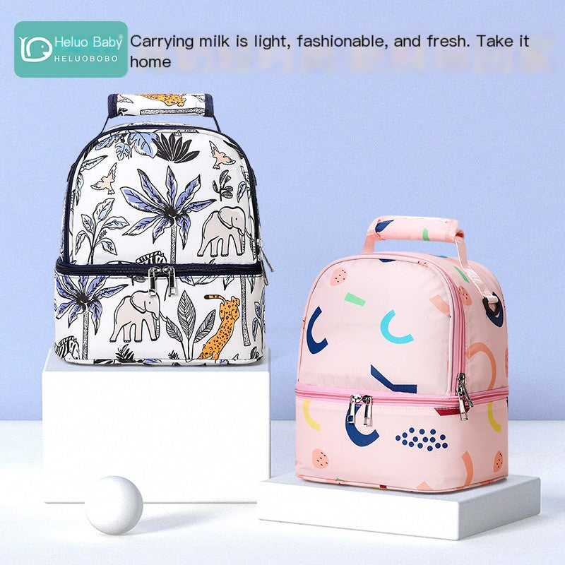 Bolsa Térmica de Doble Capa para Almacenamiento de Leche Materna
