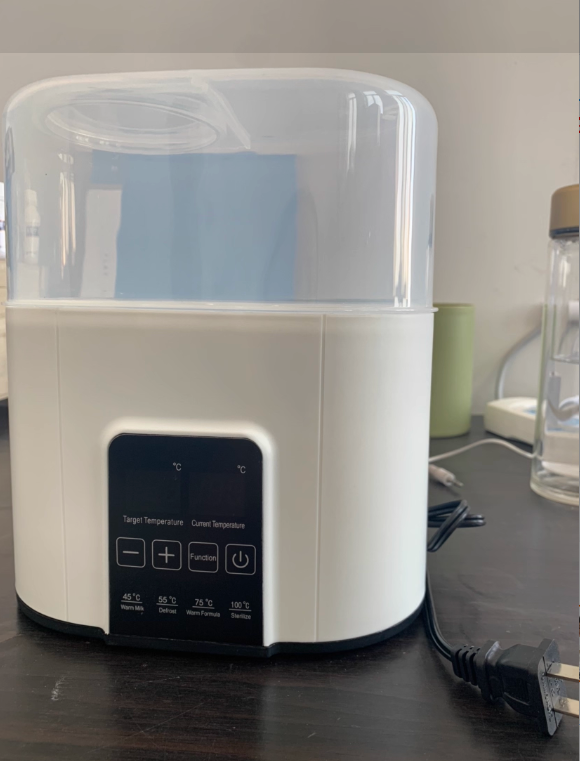 Calentador y Esterilizador Inteligente de Biberones con Termostato