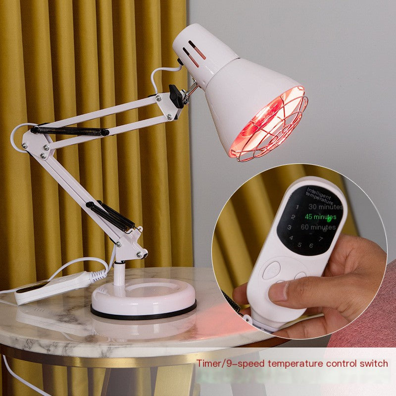 Lámpara Infrarroja de Terapia y Calor para Alivio Muscular y Bienestar