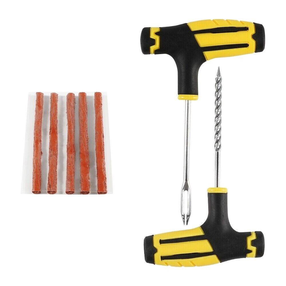 Kit de Reparación de Llantas de 68 Piezas para Auto, Moto y Camioneta
