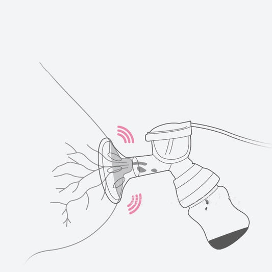 Extractor de Leche Materno Inteligente, Recargable y Automático