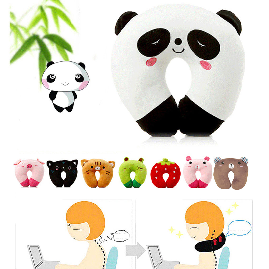 Cojín en Forma de U con Diseño de Animal tierno y Creativo