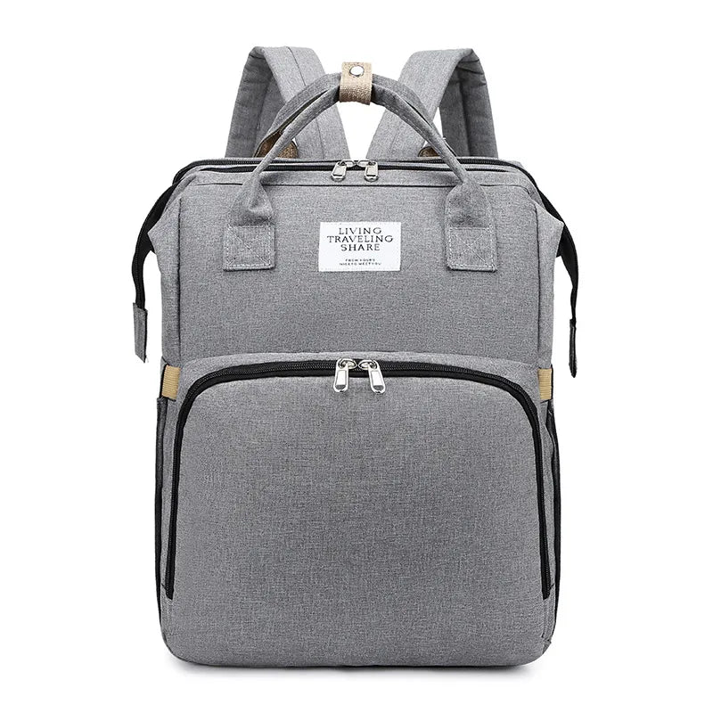 Mochila Pañalera Multifuncional de Gran Capacidad