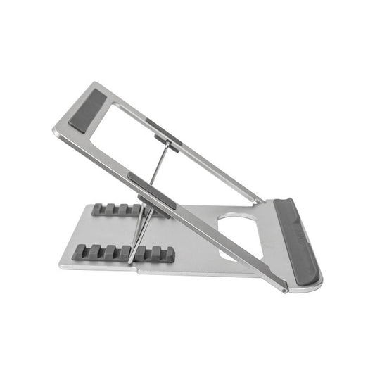 Soporte Ergonómico y Plegable de Aluminio para Laptop con Enfriamiento