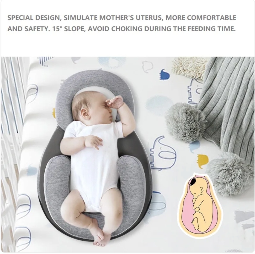 Cojín Nido Antirreflujo Ergonómico para Bebé