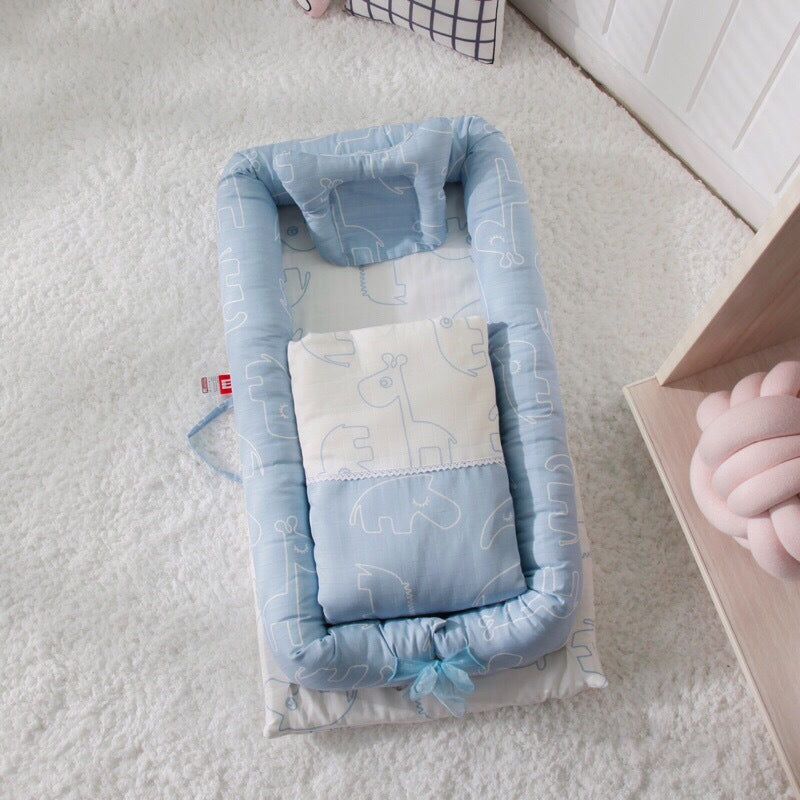 Cama Portátil Antiasustos para Recién Nacidos