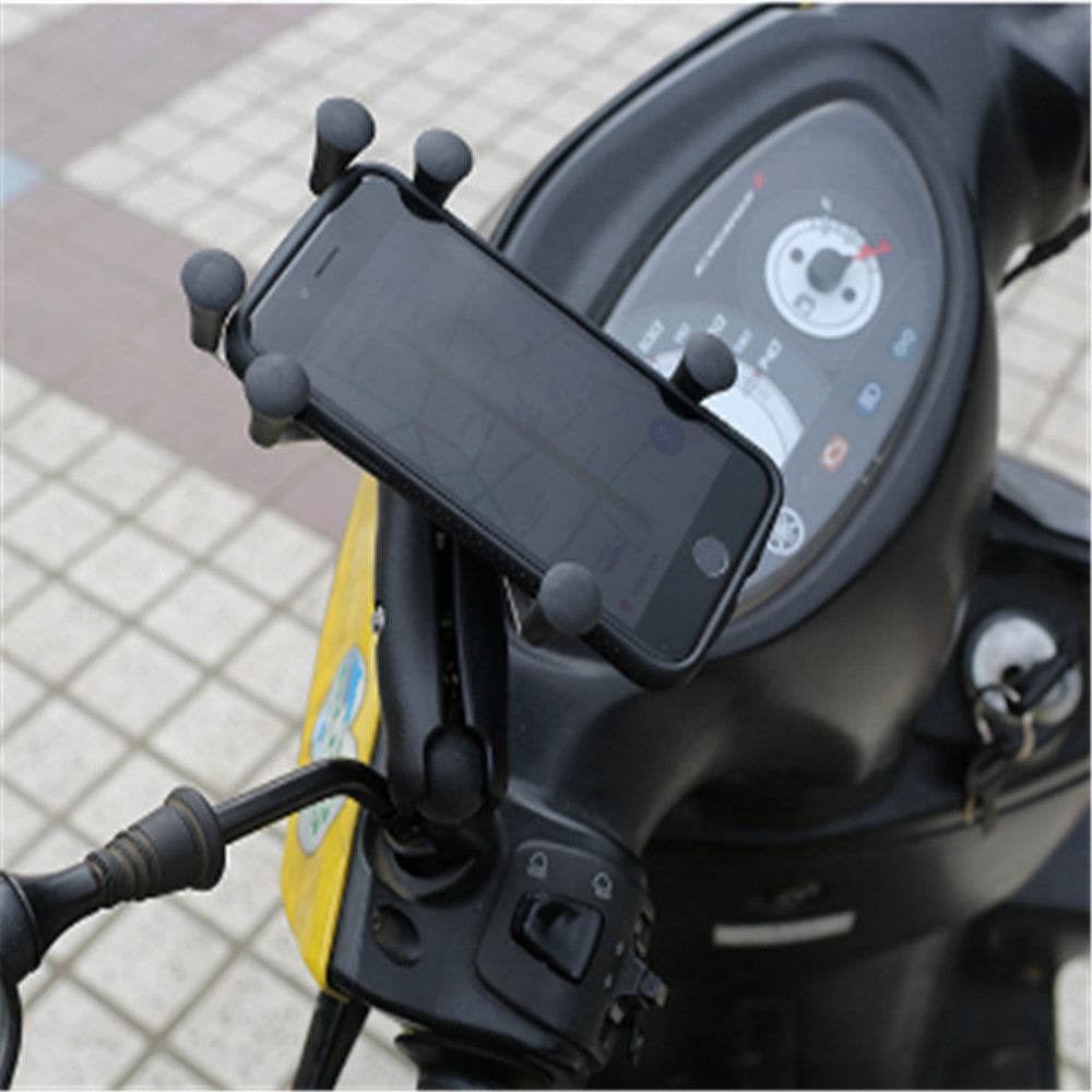 Soporte Antirrobo Universal para Teléfono en Motos y Bicicletas