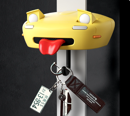 Colgador de Llaves de Pared Temático de Faro de Auto (Estilo AE86)