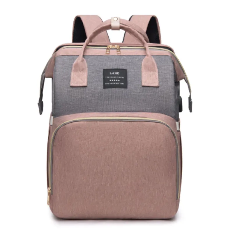 Mochila Pañalera Multifuncional de Gran Capacidad