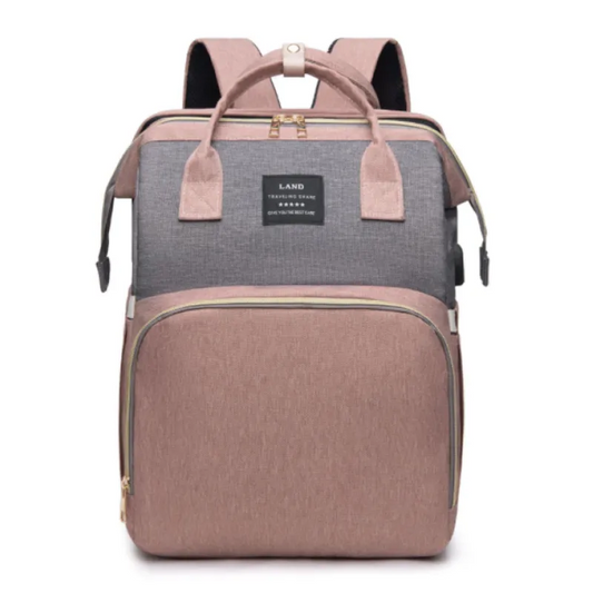 Mochila Pañalera Multifuncional de Gran Capacidad