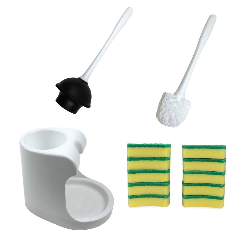 Juego de Escobilla y Herramientas de Limpieza para el Baño