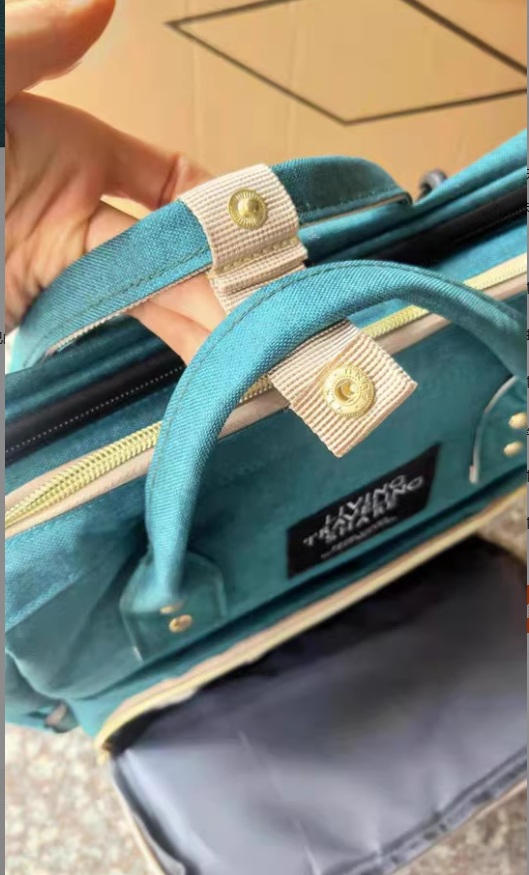 Mochila Pañalera Multifuncional de Gran Capacidad