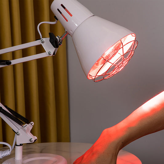 Lámpara Infrarroja de Terapia y Calor para Alivio Muscular y Bienestar