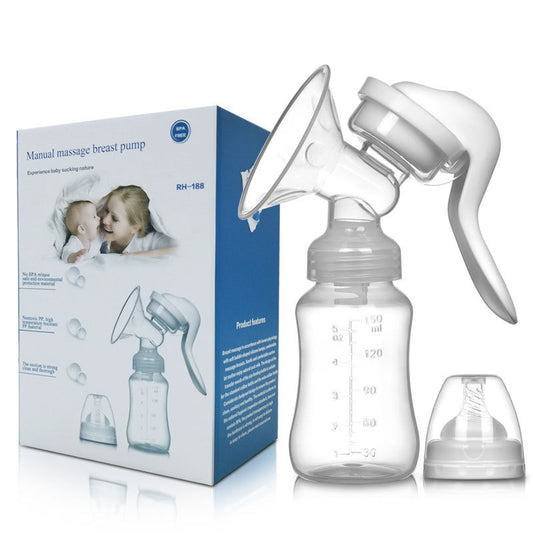 Extractor de Leche Manual de Silicona para Madres Lactantes