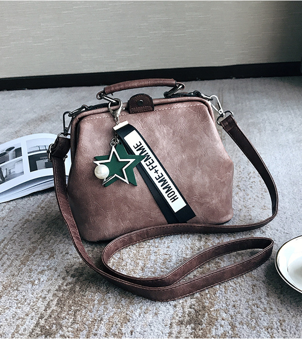 Bolso Estilo Doctor Retro / Bandolera y Bolso de Hombro de Cuero PU