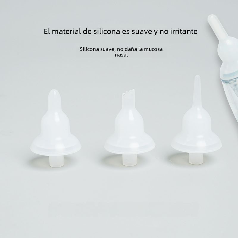 Aspirador Nasal Eléctrico para Infantes con Punta de Silicona Suave